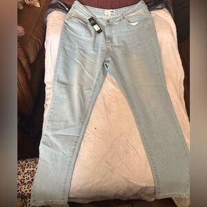 Fashion Nova Light Wash Skinny Jeans